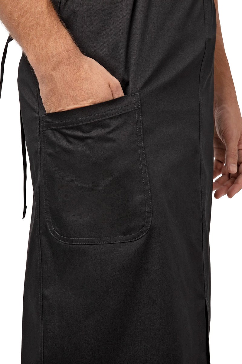 Chef Works Unisex Brio Chef Apron, Black, One Size - Image 5